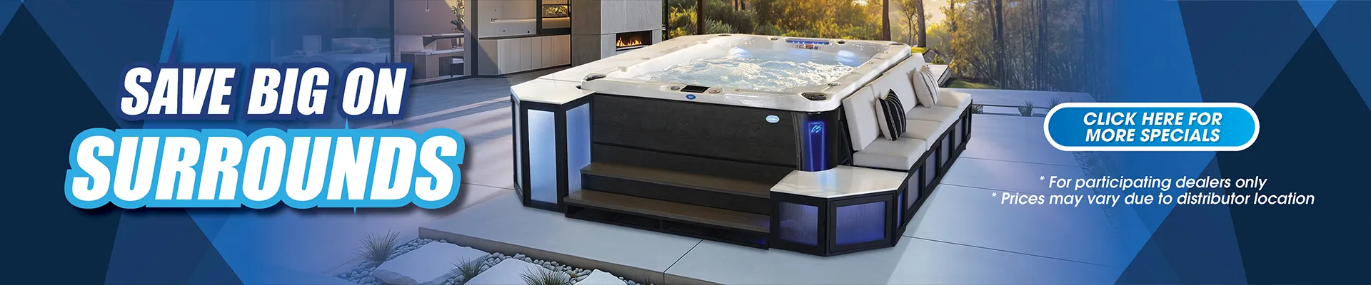 Calspas hot tub being used in a family setting - Ogden