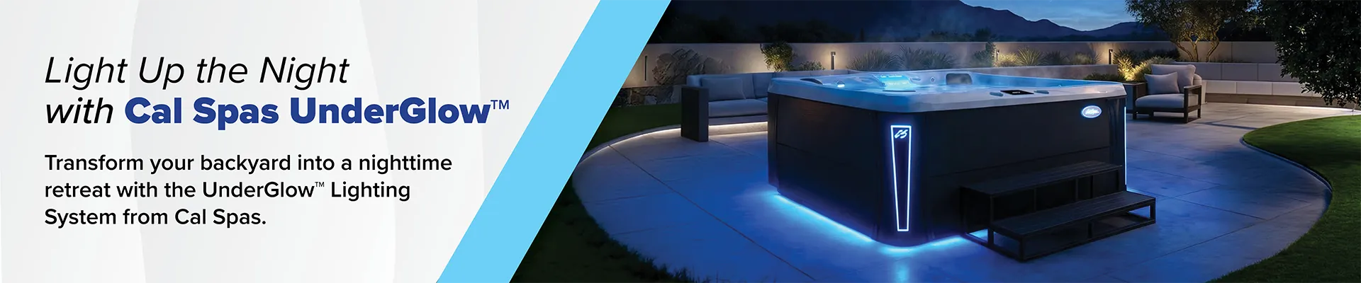 Calspas hot tub being used in a family setting - Ogden